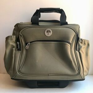 Travelpro Walkabout 15” Lite Deluxe Tote Carry Roll on Compact Green Suitcase